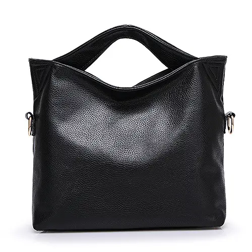 Black Canada Popular Crossbody Leather Handbag Women Sling Bag Fashion Cover Unique Clutch Shoulder OEM Fashionable Customized