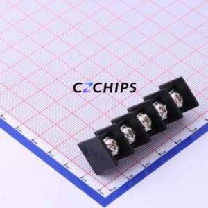 KF55C-10.0-5P Barrier Terminal Block Through hole Component (THT),P=10mm Connector Two Sides 10mm 1x5P Straight Pin - Product Image 1