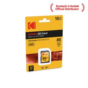 การ์ดหน่วยความจำพรีเมี่ยม คลาส 10 UHS-I U1 V10 รุ่น Ekmsd128gxc10k รหัส EAN 3126170157089 รหัสสินค้า Ekmsd128gxc10k ยี่ห้อ Kodak - Product Image 3