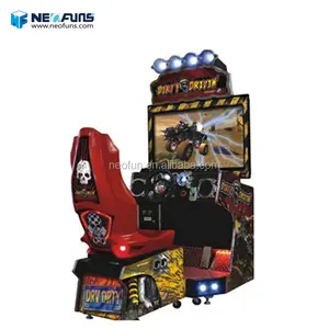 Münze Drücker Typ Einfache Wartung Arcade Simulator Dirty Driving Rennwagen Spielmaschine Maximum Tune Arcade Game Machine