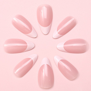 <span class=keywords><strong>Uñas</strong></span> Postizas al por Mayor, Económicas, <span class=keywords><strong>Color</strong></span> Nude <span class=keywords><strong>Rosa</strong></span> Clásico, <span class=keywords><strong>Uñas</strong></span> Francesas <span class=keywords><strong>con</strong></span> Puntas Blancas, <span class=keywords><strong>Uñas</strong></span> Acrílicas Almendradas Medianas <span class=keywords><strong>con</strong></span> Acabado Brillante - Product Image 4
