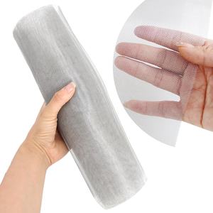 Malla de Acero Inoxidable 304 de 30 Mallas, Tejido Liso, Anti-Roedores, 30.5cm X 205cm, para Cortar, Doblar, para Aviarios/Jardines, Mosquitera - Product Image 1