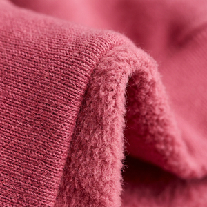 Ensemble deux pièces streetwear Y2K pour femme avec logo personnalisé : sweat à capuche court rose zippé et pantalon de survêtement évasé - Product Image 5