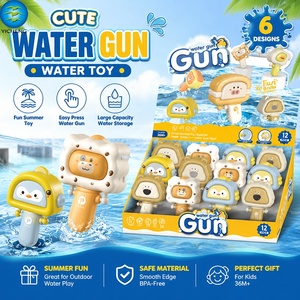 Pistolet à eau miniature mignon YICHENG pour tout-petits, sans BPA, jouet aquatique d'été pour piscine et plage, pistolet à eau facile à presser pour enfants, CPC - Product Image 1