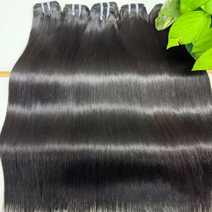 Vietnamese Straight Human Hair Bundles Natural Black Hair Weave Extensions Wholesale Supplier - Product Image 3