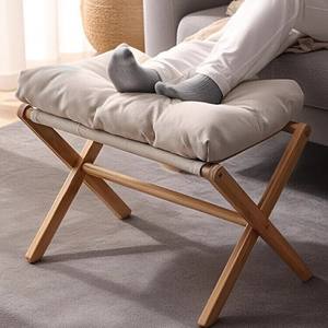Taburete <span class=keywords><strong>Plegable</strong></span> de Madera Maciza para Cambiar Zapatos, Diseño Moderno y Minimalista, para el Hogar, Dormitorio, Escuela, <span class=keywords><strong>Reposapiés</strong></span>, Soporte para Pies - Product Image 1