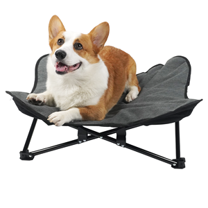 Cama Elevada Plegable para Perros CanboPet, Cama Elevada para Mascotas para Interiores y Exteriores, con Funda Extraíble - Product Image 1