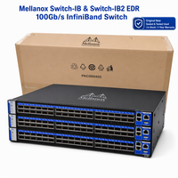 Mqm9790-ns2f Ndr 400gb/s Infiniband 64port 51.2tbps Switch Berkinerja Tinggi Untuk Solusi Pusat Data HPC AI