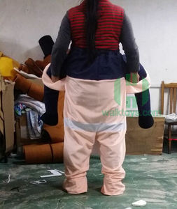 <span class=keywords><strong>Sumo</strong></span> People Carry mascotte Guy Ride On Beer Guy men's Lederhosen oktoberfestif bavarois Dress up Costume eco-party COSTUME - Product Image 2