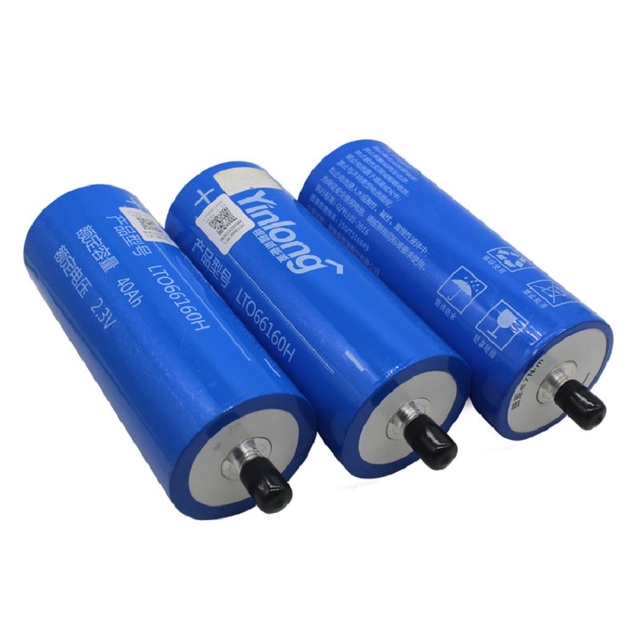 Yinlong Factory Directly Sale LTO 66160H 40ah Lithium Titanate Battery Cell LTO Battery for Car Audio Battery Pack