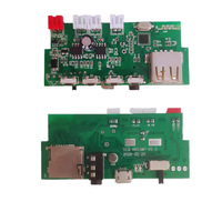 Radio Offre Spéciale Bt 2*3W Bluetooths 5.0 lecteur de musique Module USB Module amplificateur de haut-parleur FM AUX pour haut-parleur de voiture