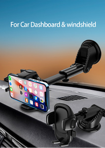 Suporte telescópico de celular, acessórios para celular, suporte de ventosa, para carro - Product Image 2