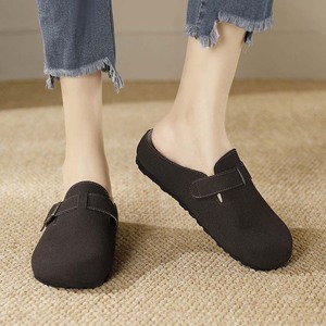 Pantuflas de Mujer con Suela Gruesa, Ligeras, Transpirables, Suaves, Otoño e Invierno, Nuevas, Retro, Punta Redonda, Planas - Product Image 6