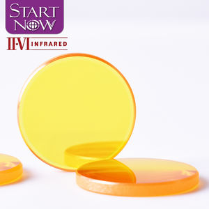 II-VI kızılötesi CVD ZnSe odak lensi <span class=keywords><strong>CO2</strong></span> lazer kesme makinesi yedek parça Dia.19.05mm F38.1mm 50.8 63.5mm 76.2 odaklanan Lens - Product Image 5