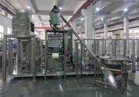 Machine automatique de remplissage conditionnement de scellage de sac de brique sous vide de poudre de café de levure sèche