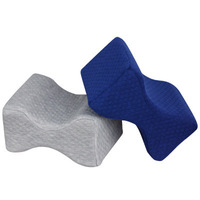Oreillers Confortables Coussins à Mémoire de Forme pour Dormeurs Latéraux Soulagement de la Douleur Sciatique Oreiller avec Sangle Amovible Support pour les Jambes