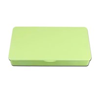 Boîte de rangement en plastique multicolore à 11 grilles Conteneur vide pour ongles Capacité de 550 pièces Boîte à breloques pour ongles avec étiquette personnalisée Boîte de rangement pour pointes d'ongles