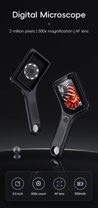 研究のためのポータブル1000x HDワイヤレスデジタル顕微镜ポータブルWifi <span class=keywords><strong>Dermatoscope</strong></span> - Product Image 4