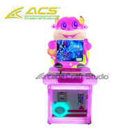 Machine de jeu vidéo pour enfants à monnayeur, prix usine ACS, équipement d'amusement, plusieurs langues, métal, 1 an, prise UE, personnalisable