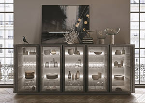 Organiseurs de placard de style industriel JINGSHUN, meubles de rangement de cuisine, structure métallique, bois, imperméable, armoires de rangement personnalisées - Product Image 4