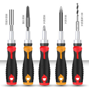 Ximeng - Mango de Destornillador Multifuncional de 170 mm con Portapuntas de Trinquete y Punta Magnética para Uso Doméstico y Bricolaje - Product Image 3