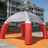 Tente gonflable de publicité géante promotionnelle tente d'explosion faite sur commande marque la tente gonflable de dôme de chapiteau
