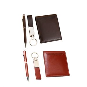 Coffret Cadeau d'Affaires 2026 : Portefeuille en Papier, Porte-clés, Pince à Billets, Sac Personnalisable avec Logo – Design Unisexe pour Thanksgiving, la Saint-Valentin, la Fête des Mères - Product Image 1
