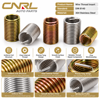 RuiLi Insert de filetage en fil d'acier inoxydable 304 DIN 8140, attaches hélicoïdales M6-M20, réparation de filetage, fournisseur en gros