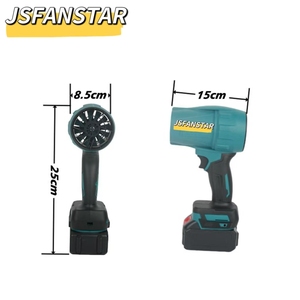 Nouveau <span class=keywords><strong>Souffleur</strong></span> de Feuilles de Jardin sans Fil Léger <span class=keywords><strong>à</strong></span> Main 21V avec Grand Débit d'Air et <span class=keywords><strong>Batterie</strong></span> au Lithium - Product Image 2
