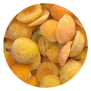 2024 new crop best quality new season frozen apricot halves iqf apricot frozen fruits