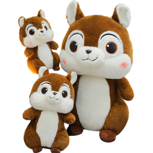 Juguetes de peluche de <span class=keywords><strong>ardilla</strong></span> de gran venta, almohada de compañía para dormir para niños, peluches de <span class=keywords><strong>ardilla</strong></span> para máquina de garras - Product Image 1