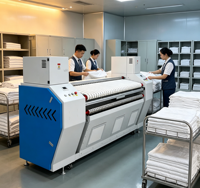 Professional Electric Stainless Steel Fully Automatic Washer Extractor Commercial Washing Machine with Three Phase 380V