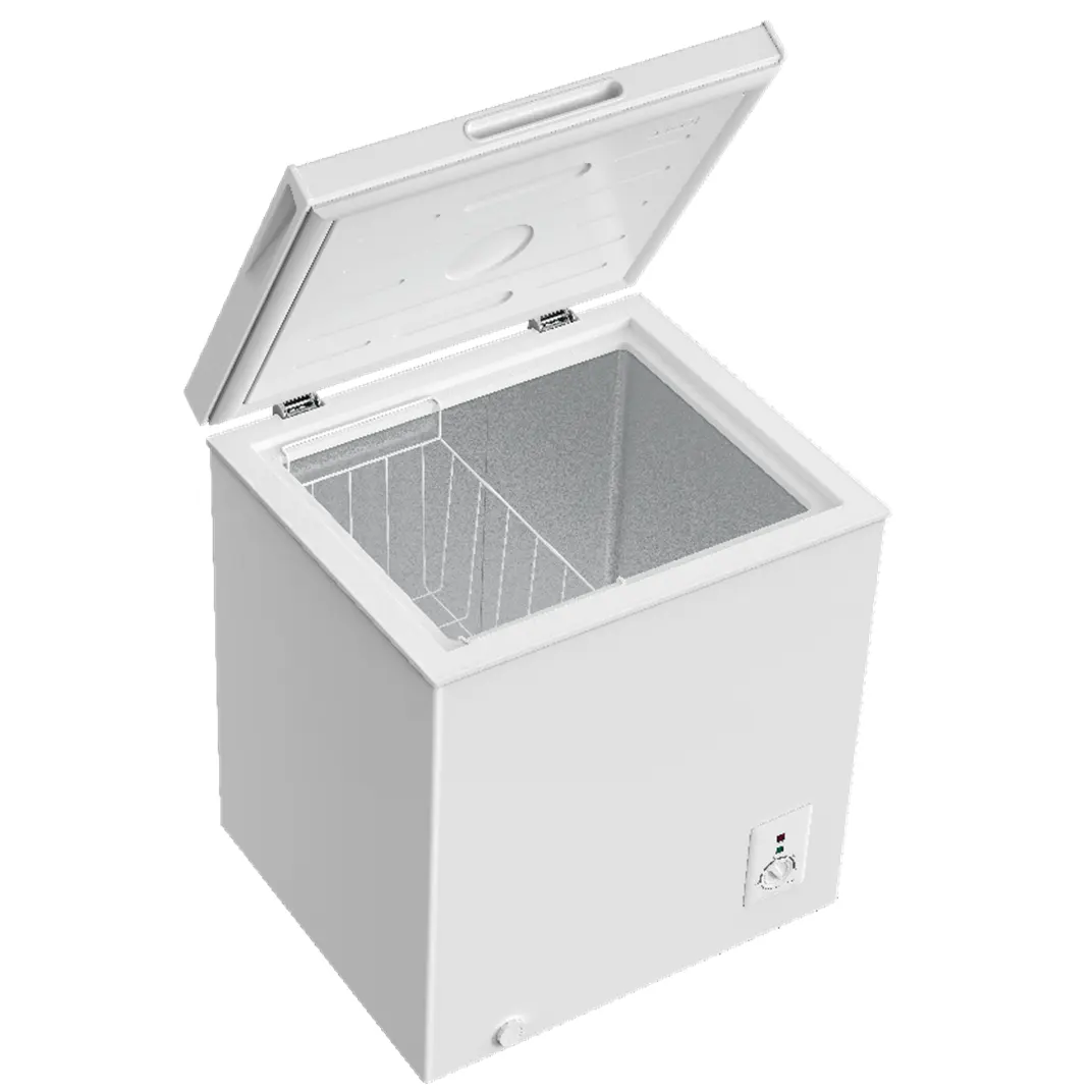 BD-66/2cu.ft mini dondurucu tek kapı göğüs dondurucu/buzdolabı 2 in 1 5 sıcaklık modları
