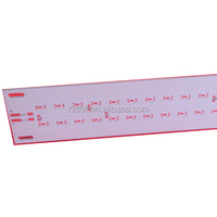 Circuit imprimé LED simple face en aluminium R2T de haute qualité, finition HASL cuivre 1oz, 12-14V 4200mA, application d'éclairage