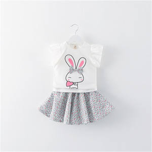 Camiseta Infantil Tron Legacy, Conjunto de Falda para Niñas, Disfraz de Conejo para Niños Pequeños, Imagen del Fabricante de China - Product Image 6