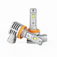 Mini petite ampoule LANSEKO 20W 8000LM ampoule LED de voiture 9005 9006 9012 HIR2 H11 H7 ampoule sans ventilateur 12V 24V pour phares LED de voiture