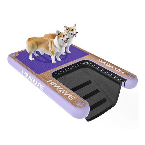 High Quality OEM Inflatable Dog Boat Ladder Climb Ramp Platform Inflatable Dog Pets Ramp Water Ramp Dock