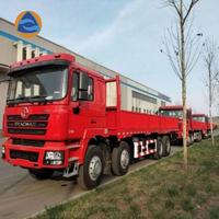 Yeni SHACMAN F3000 8x4 Dizel Euro 2 Çitli Kargo Kamyonu 380HP Arka Kamera ve Tam Yedek Parçalarla Senegal Mali Moritanya için