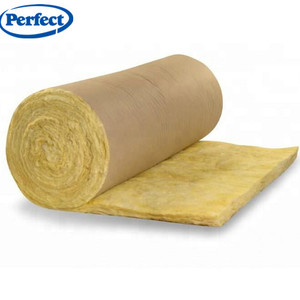 Feuille <span class=keywords><strong>de</strong></span> <span class=keywords><strong>laine</strong></span> <span class=keywords><strong>de</strong></span> <span class=keywords><strong>verre</strong></span> industrielle PERFECT avec revêtement FSK thermoscellant |   Film blanc ignifuge, <span class=keywords><strong>isolation</strong></span> en tissu noir - Product Image 6