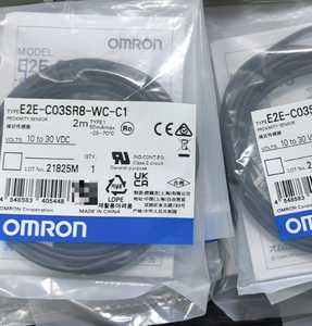 Sensor de Proximidad Inductivo Original Omr E2E-C03SR8-WC-C1 2M de Diámetro Pequeño, 3mm, Blindado, NPN NO, 0.8mm de Distancia de Detección, IP67, Resistente al Aceite - Product Image 1