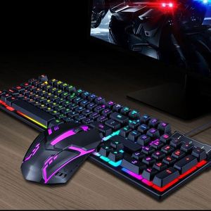 Claviers et souris filaires rétroéclairés RVB pour jeux vidéo 2025, produits en stock, avec clavier et souris, combos de clavier et souris - Product Image 6