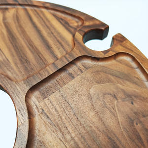 Vino all'aperto Picnic tavolo in legno pieghevole portatile di bambù bicchieri di vino Snack e formaggio vassoio titolare per i concerti presso la spiaggia del parco - Product Image 3