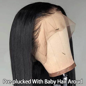 วิกผมลอนสำหรับเด็กขนาด22นิ้วทำจากลูกไม้ผมบริสุทธิ์แบบสองชั้นทำจากผมคนผมดิบขนาด22นิ้ว - Product Image 4