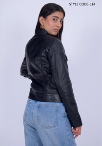 Nuevo estilo Otoño Invierno señoras chaquetas cuero abrigos cálidos moda mujer Simple Borgoña cuero abrigo con botón chaquetas de invierno - Product Image 4