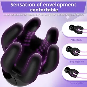 TT FOREST Octopus Penis Vibrator Dildo voor mannelijke masturbatie stimuleert erectie, verlengt uithoudingsvermogen & biedt massage - Product Image 3