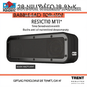 Mini Altavoz Subwoofer Inalámbrico Portátil de 50W, Resistente al Agua IPX-7, de Plástico, para Exteriores, Computadora, Motocicleta, V5.3, con Ranura para Tarjeta TF/Aux, para Teléfono Móvil - Product Image 2