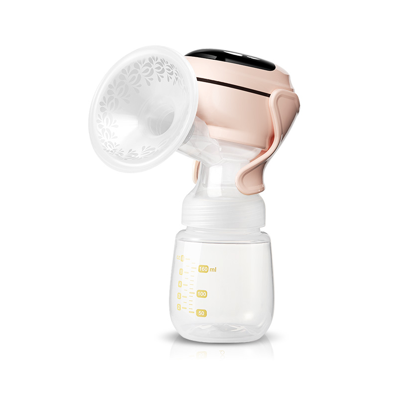 Лидер продаж, портативный одиночный электрический молокоотсос, без рук
