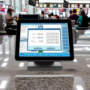 Factory Custom Cheaper PC Countertop Cashier Machine Touch POS System S610 Monoblock POS - Product Image 2