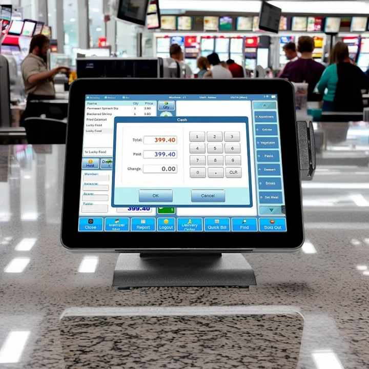 Factory Custom Cheaper PC Countertop Cashier Machine Touch POS System S610 Monoblock POS