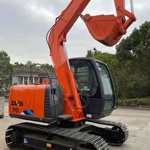 Prix d'usine HITACHI ZX70 Excavatrice hydraulique d'occasion de haute qualité Expédition mondiale - Product Image 1